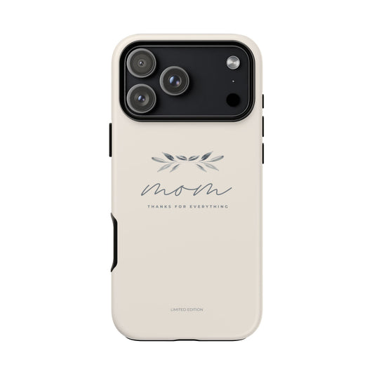 Mom Script Phone Case